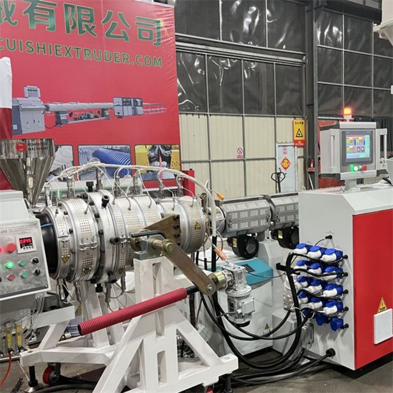 I-HDPE IPIPE EXTRUSION LINE13