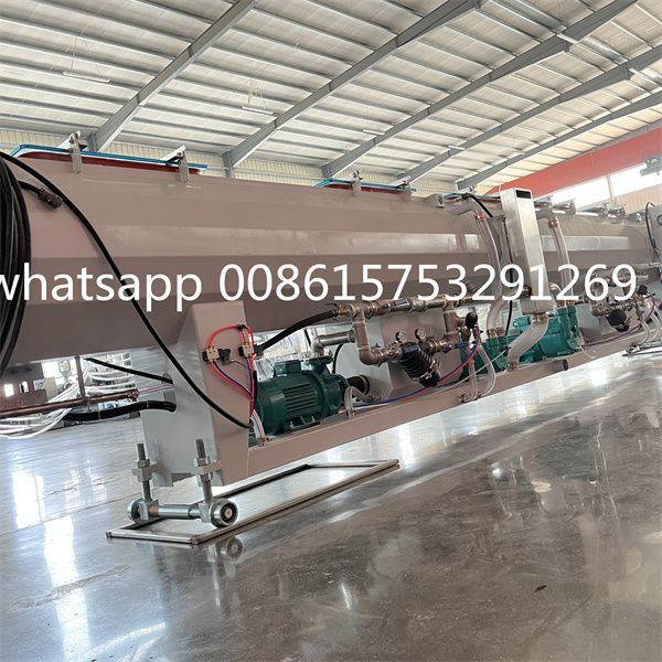 plastic pe pipe line 110mm 3159