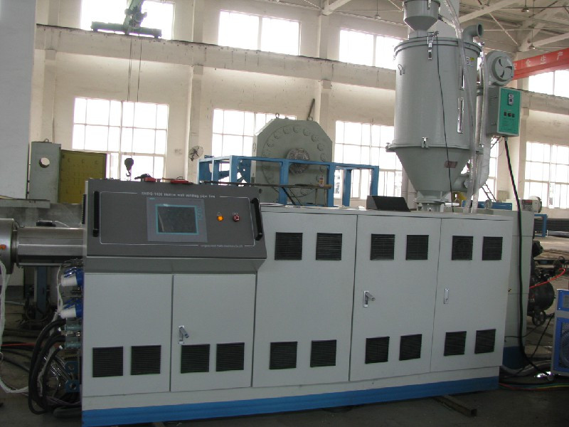 HDPE Hollow Wall Winding Pipe Production Line (1)