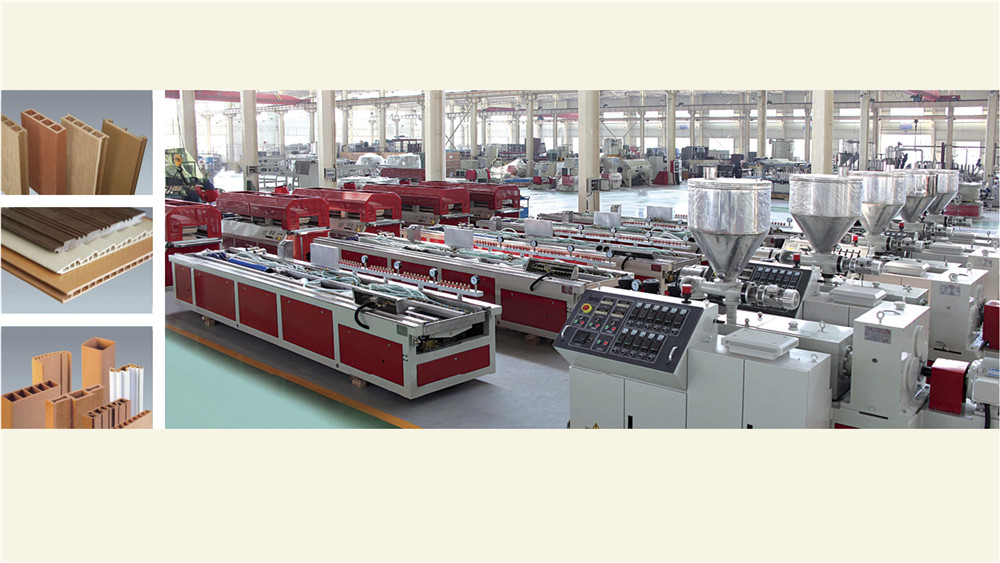 WPC Profile Extrusion Line (6)