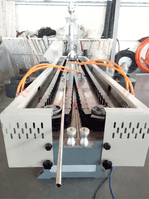 single wall plastic corrugation pipe line  (2)